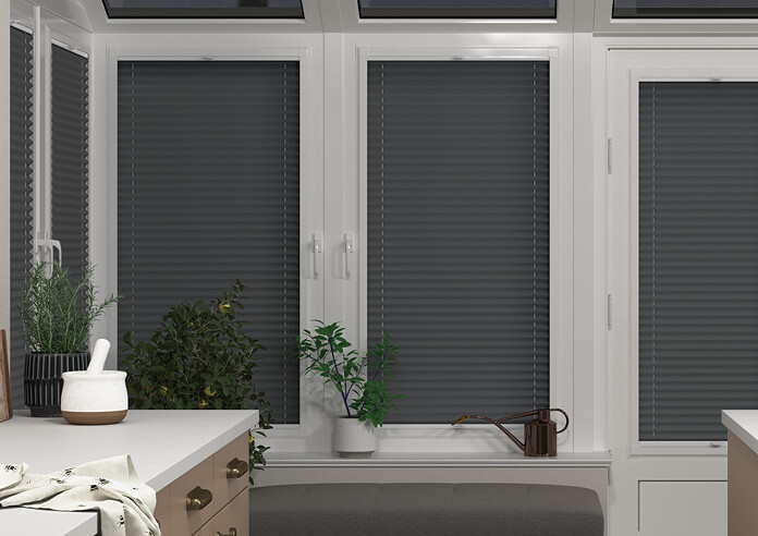 Pleated, Tangoroa Grey - Perfect Fit Blind - Image 5